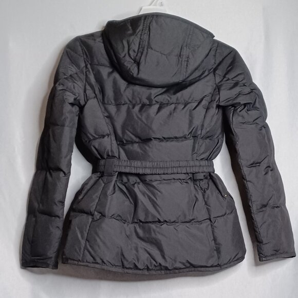 Lauren Ralph Lauren Puffer Jacket Womens XS Black Down Feather Hooded Outdoor - Picture 2 of 10